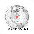 Outline Map of ZIP Code 12480