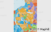 Political Shades Map of ZIP codes starting with 130