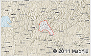 Classic Style 3D Map of ZIP code 13756