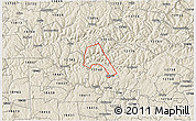 Shaded Relief 3D Map of ZIP code 13756