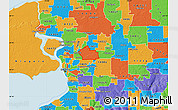 Political Map of ZIP code 14221