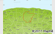Physical Map of ZIP code 14411