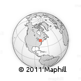 Outline Map of ZIP Code 14411
