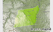 Physical Map of Albany County, semi-desaturated
