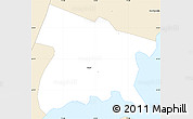 Classic Style Simple Map of Bronx County