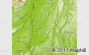 Physical Map of Dutchess County