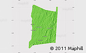 Political Map of Dutchess County, cropped outside