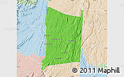 Political Map of Dutchess County, lighten