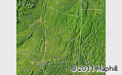 Satellite Map of Dutchess County