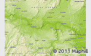Physical Map of Montgomery County