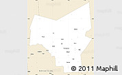 Classic Style Simple Map of Oneida County