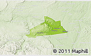 Physical 3D Map of Schenectady County, lighten