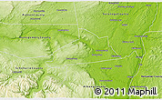 Physical 3D Map of Schenectady County