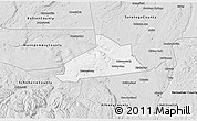 Silver Style 3D Map of Schenectady County