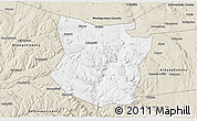 Classic Style 3D Map of Schoharie County