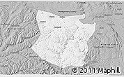 Gray 3D Map of Schoharie County