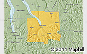 Savanna Style Map of Tompkins County