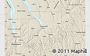 Shaded Relief Map of Tompkins County
