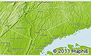 Physical 3D Map of Westchester County