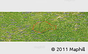 Satellite Panoramic Map of ZIP code 27292