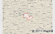 Classic Style Map of ZIP code 27610