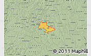Savanna Style Map of ZIP code 27610