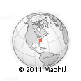 Outline Map of ZIP Code 27610