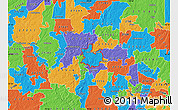 Political Map of ZIP code 27705