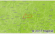 Physical 3D Map of ZIP code 27712