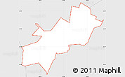 Silver Style Simple Map of ZIP code 28006