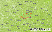 Physical 3D Map of ZIP code 28078