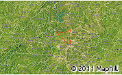 Satellite 3D Map of ZIP code 28216