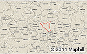 Shaded Relief 3D Map of ZIP code 28216