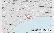 Silver Style Map of ZIP code 28467