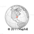 Outline Map of ZIP Code 28711