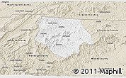Classic Style 3D Map of Ashe County