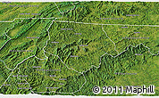 Satellite 3D Map of Ashe County