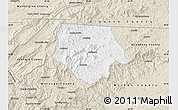 Classic Style Map of Ashe County