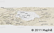 Classic Style Panoramic Map of Ashe County
