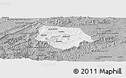 Gray Panoramic Map of Ashe County