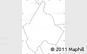 Blank Simple Map of Avery County, no labels