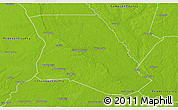 Physical 3D Map of Bladen County