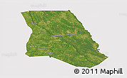 Satellite 3D Map of Bladen County, cropped outside