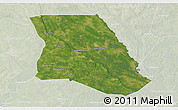 Satellite 3D Map of Bladen County, lighten