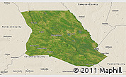 Satellite 3D Map of Bladen County, shaded relief outside