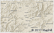 Shaded Relief 3D Map of Buncombe County