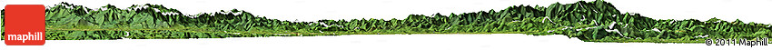 Satellite Horizon Map of Buncombe County
