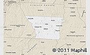 Classic Style Map of Gaston County