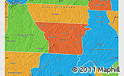Political Map of Gaston County