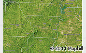 Satellite Map of Gaston County